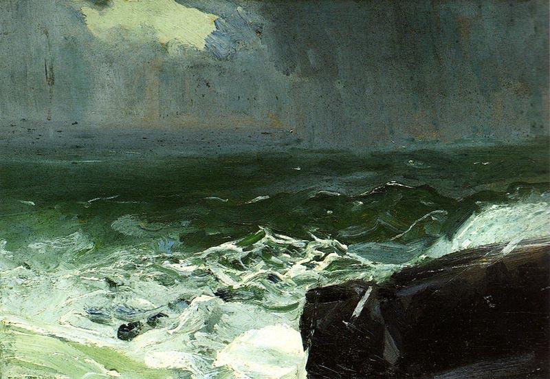 George Wesley Bellows Nahender Regen oil painting image